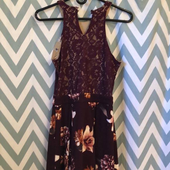 LACE floral Cocktail DRess!!!! - Picture 6 of 6